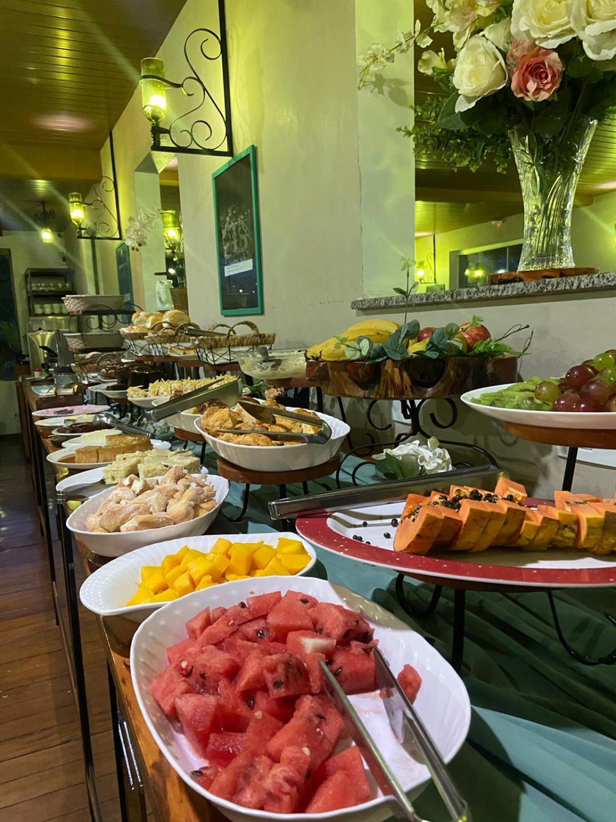 Queiroz Palace Hotel Siqueira Campos Eksteriør billede